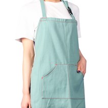AE58 민트색 앞치마 미술앞치마 카페 공방 학원 작업용, AE58민트_M