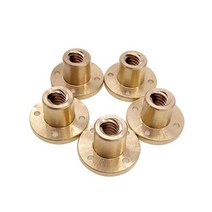 3D프린터 T10 리드 스크류 너트 피치 2mm 황동 CNC 부품 3D 프린터 액세서리 1 개, Pitch 2mm Lead 12mm