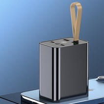 보조배터리 무선 충전100000mAh 보조베터리 휴대용 충전기 보조베터리 Xiaomi 아이폰 삼성 S22 외부 배터리, 03 Grey
