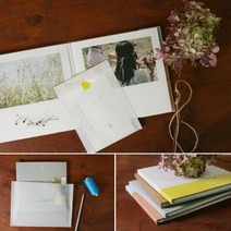 포토북 포카 바인더 성장 에디터 스크랩 북 연애 초음파 육아 친환경 종이 앨범 4x6 5x7, 에디터북_5x7핑크