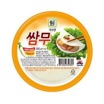 [대림선] 쌈무(새콤한맛) 350g, 대림 쌈무 새콤한맛 350g