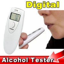 휴대용음주측정기 Breath Alcohol Tester Mini Breathalyzer Gadget Detector Professional Analyzer PFT-6, 한개옵션0