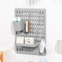 인테리어선반 다용도선반 주방선반 책상정리 페그보드선반 접착식선반 소품선반 타공판보드 선반세트 부착