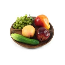 현hmsupre_간식접시 나무쟁반 과자 안주 원목 마른 그릇 식기 원형♥rebirth, ♥ddureo