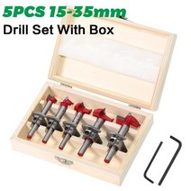 pcb 드릴 비트 0.1 0.2 0.5 0.2mm 인쇄회로 드릴비트 마이크로 3d 프린터 챔버 uv인쇄기 1pc 직경 1520253035mm 조정 가능한 초경 힌지 팁 24, 5pcs 15-35mm 상자