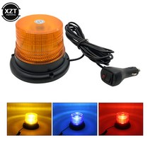 경광등 비상등 자동차 스트로브 라이트 깜빡이 경고 램프 비상 신호 표시기 순찰 엔지니어링 운송 차량, 01 파란