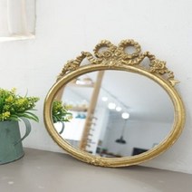 벽거울 벽걸이거울 빈티지 엔틱 앤틱 리본 화장대, 색상
