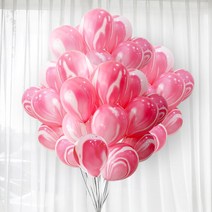 마블인쇄풍선100P / 홈파티 유치원 어린이집 이벤트 생일 파티데코, 마블인쇄풍선 100P (핑크)