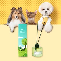[1+1특가]위스펫 반려동물 강아지 고양이 천연 아로마 디퓨저 선물 실내방향제 120ml, 썸머홀리데이+썸머홀리데이, 선택안함