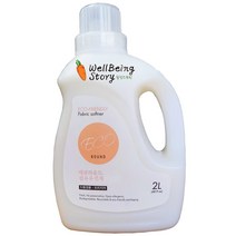 맑은나라 에코라운드 섬유유연제 2L, 6개, 2000ml
