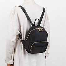 미니 백팩 앞단추포켓 방수 오염강한 배낭 운동가방 여행백팩