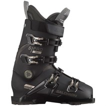 Salomon 살로몬 스키장비 S​Pro MV 100 Ski Boots 2024, Black/Titanium/Beluga, 24.5