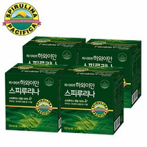 퍼시피카 하와이안 스피루리나 분말 30포*4박스 (4개월분), 단품, 단품