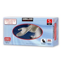 커클랜드 니트릴장갑 대용량 다용도 위생장갑 200매, 커클랜드 니트릴 장갑 200개 / S