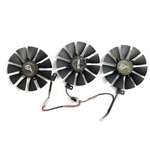 컴퓨터 쿨러 팬 cpu 본채쿨러 87mm 6pin T129215SU GTX1060 1070 1080 GPU ASUS Strix GTX 1060 OC 1080Ti RX 480 그래픽, [01] 6pcs