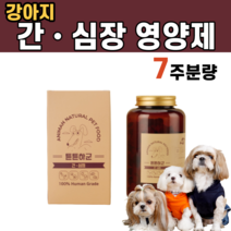 강아지 간 심장 강화 면역력 영양제 심박수 혈압 콜레스테롤 관리 안토시아닌 아미노산 항산화 기능 폴리페놀 블루베리 양배추 검정콩 비타민 E 레시틴 코코넛 라우르산 연어 오메가3, 1통