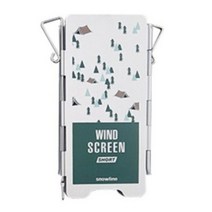 스노우라인 버너 바람막이 롱, 화이트, 3개