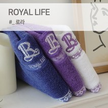 경동타월 30수 로라 타월 160g / 5매세트, 백색 5매