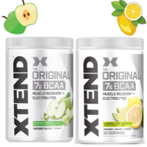 싸이베이션 Scivation 엑스텐드 Xtend BCAA 30serving Apple + Lemon Lime 총 2병, Apple 1개 +Lemon Lime 1개