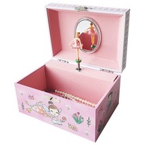 라베끄 꽃밭에서 발레리나 키즈 오르골 보석함(소)-센과치히로/유치원 어린이집 여자아이 생일선물/쥬얼리 보석상자/악세사리수납함/musical box for girl