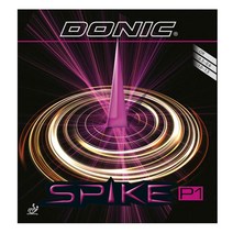 DONIC (도닉) 탁구 스파이크 P1 알갱이 고무 블랙 OX AL073