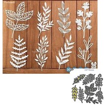 다이컷틀 다이컷머신 모양펀칭기 금속 절단 다이 컷 금형 잎 장식 스크랩북 종이 공예 나이프 몰드 블레이드 펀치 스텐실, 1개