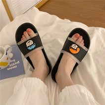 Makone 봄 여름용 귀여운 실내 미끄럼 방지 플랫 목욕 샌들 및 슬리퍼 남녀공용 커플 슬리퍼