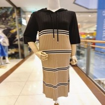 에이비에프지 ab.f.z 후드넥 골지니트 롱원피스 AFW2HO39D