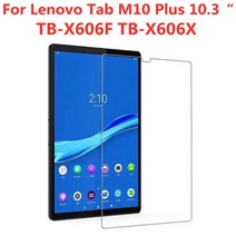 손목찜질기 온열찜질기 9H 강화 유리 화면 보호기 Lenovo Tab M10 Plus FHD 103 인치 TBX606F X606X 버블 무료 투명 태블릿 보호 필름, 1.Tab M10 Plus 103