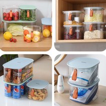 투명 냉장고 식재료보관 정리 트래이 수납함 깔끔정돈