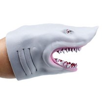 동물 손 인형 토끼 공룡 원숭이 앵무새 이야기 장난감 장갑 학습 보조 어린이 선물, 05 shark