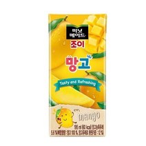 미닛메이드 조이 망고 195ml, 5개, 195ml x 32팩