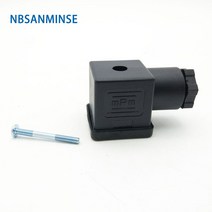 1pc 플러그 솔레노이드 밸브 코일 커넥터 DIN43650 A B C 밸브 코일, DIN43650A, DC 24V, 01 DIN43650A_04 DC 24V
