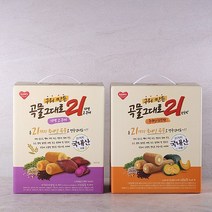 크리스피롤크리스피롤 곡물그대로21 대용량 자색고구마 1kg + 단호박 1kg_개미식품