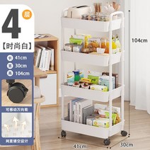 이동식 책꽂이 책장 원목 낮은 미니 모듈 만화 거실 코너 3단 인테리어 틈새 2단 전면, 와이드2단-화이트