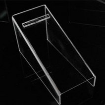 심플 신발거치대(반족) / 아크릴 선반 신발 진열대 구두 전시대 샌들 스탠드 DP 디피 매장 디스플레이 집기 VMD, 블랙