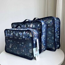 레스포삭 6519 컬랙션 여행용 수납 트래블 파우치 3종세트