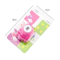 1조각 미니 소형 스크랩북 펀치 수제 커터 카드 공예 옥양목 프린팅 DIY 꽃 종이 구멍 모양, 05 E