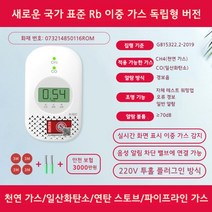 가스누출경보기 LNG LPG 누설 일산화탄소 경보 감지기, I