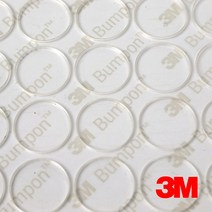 납작범폰 투명 14파이 70EA 1장/고무판 3m미끄럼방지, 상세페이지 참조