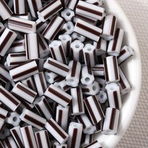 [3626]캔디비즈 막대 4x8mm 블랙 10g(약40개)