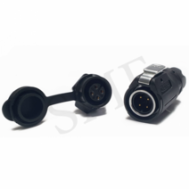 CNLINKO LP-16-C04PE LP-16-J04SX 4P IP67 16파이 산업용 방수 전원 원형 커넥터 암수세트