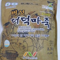 웰빙건어물[엔-초이스]버섯더덕마죽 버섯더덕마죽골드 1.3kg 식사대용 환자식사대용