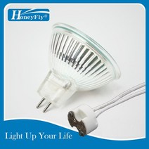 led 벽난로 인테리어 집들이선물 무드등 소품 거실 가정용불멍 Honeyfly 3pcs 오렌지 불꽃 램프 35w50w 12v220v gu5.3 jcdr 디밍 가능 앰버 램프, 베이스 포함, 12V 35W