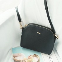 클루(clue) 당일배송 블랙 반달 크로스백 CLAB19423BBP