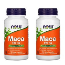 나우푸드 마카 500mg 100정 베지캡슐 2개
