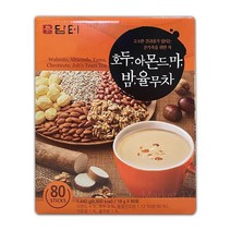 담터 호두 아몬드 마 밤 율무차, 18g, 80개입, 1개