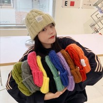 노제모자 허니제이모자 댄서모자 홀리뱅모자 겨울모자비텔리 꽈배기 니트 비니 모자 겨울 스키 장 털 스, 본상품선택, 비텔리 꽈배기_브라운