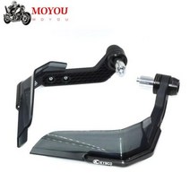 오토바이 용품 호환 부품 KYMCO 다운타운 200i 300i 350i 300 350 핸드 가드 쉴드 프로텍터 윈드 실드, Black