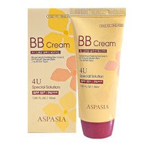 아스파시아 4U스페셜 솔루션 비비크림 50ml 자외선차단 기능성 화장품, 상세페이지 참조, 상세페이지 참조